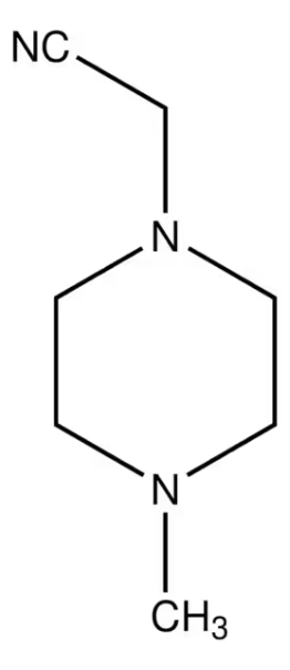 2-(4-METHYLPIPERAZIN-1-YL)ACETONITRILE structure, CAS 874-77-1