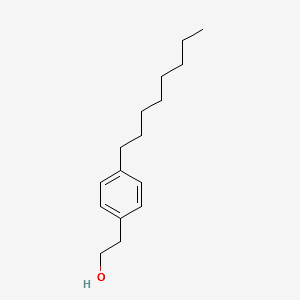 2-(4-OCTYLPHENYL)ETHANOL structure, CAS 162358-05-6