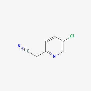 2-(5-CHLOROPYRIDIN-2-YL)ACETONITRILE structure, CAS 185315-51-9
