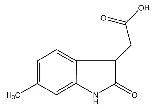 2-(6-METHYL-2-OXOINDOLIN-3-YL)ACETIC ACID structure, CAS 959241-55-5