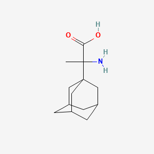 2-(ADAMANTAN-1-YL)-2-AMINOPROPANOIC ACID structure, CAS 16091-92-2