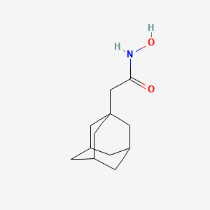 2-(ADAMANTAN-1-YL)-N-HYDROXYACETAMIDE structure, CAS 136561-40-5