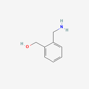2-(AMINOMETHYL)PHENYL]METHANOL structure, CAS 4152-92-5