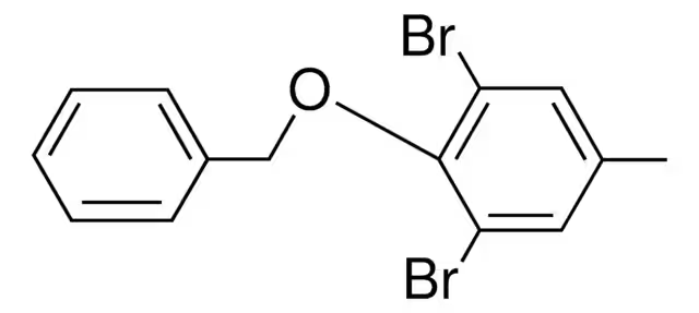 2-(BENZYLOXY)-1,3-DIBROMO-5-METHYLBENZENE structure, CAS 84379-34-0