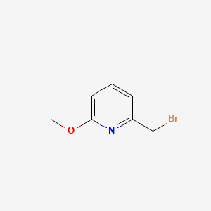 2-(BROMOMETHYL)-6-METHOXYPYRIDINE structure, CAS 156094-63-2