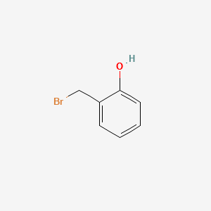 2-(BROMOMETHYL)PHENOL structure, CAS 58402-38-3