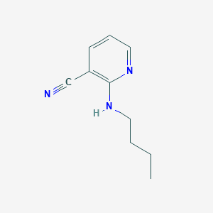 2-(BUTYLAMINO)NICOTINONITRILE structure, CAS 74611-50-0