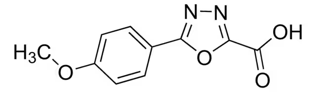 2-(CHLOROMETHYL)-5-(4-METHOXYPHENYL)-1,3,4-OXADIAZOLE structure, CAS 24023-71-0