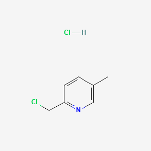 2-(CHLOROMETHYL)-5-METHYLPYRIDINE HYDROCHLORIDE structure, CAS 71670-70-7