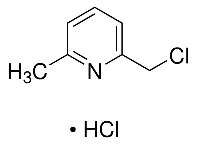 2-(CHLOROMETHYL)-6-METHYLPYRIDINE HYDROCHLORIDE structure, CAS 3099-30-7