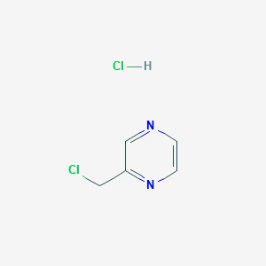 2-(CHLOROMETHYL)PYRAZINE HYDROCHLORIDE structure, CAS 210037-98-2