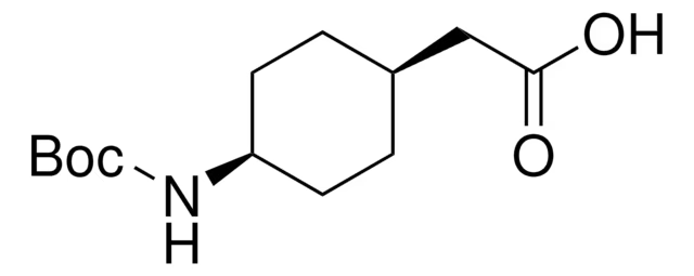2-(CIS-4-((TERT-BUTOXYCARBONYL)AMINO)CYCLOHEXYL)ACETIC ACID structure, CAS 327156-95-6