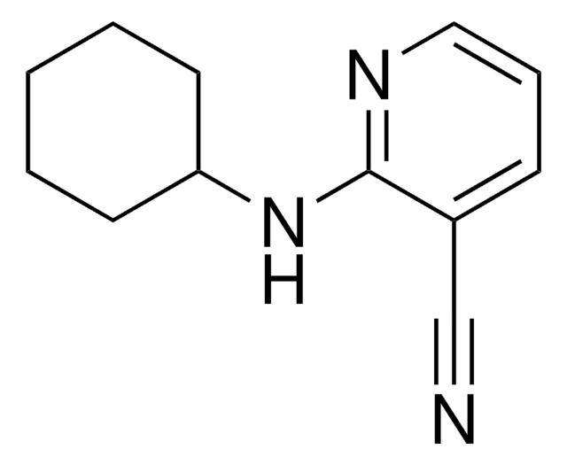 2-(CYCLOHEXYLAMINO)NICOTINONITRILE structure, CAS 77276-34-7