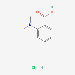 2-(DIMETHYLAMINO)BENZOIC ACID HYDROCHLORIDE structure, CAS 209533-97-1
