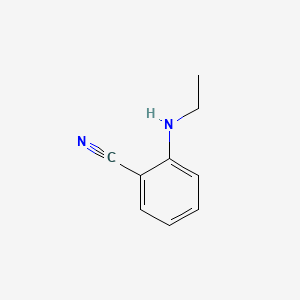 2-(ETHYLAMINO)BENZONITRILE structure, CAS 30091-24-8