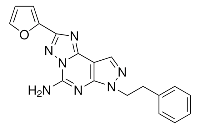 2-(FURAN-2-YL)-7-PHENETHYL-7H-PYRAZOLO[4,3-E][1,2,4]TRIAZOLO[1,5-C]PYRIMIDIN-5-AMINE structure, CAS 160098-96-4