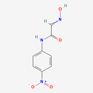 2-(HYDROXYIMINO)-N-(4-NITROPHENYL)ACETAMIDE structure, CAS 17122-62-2