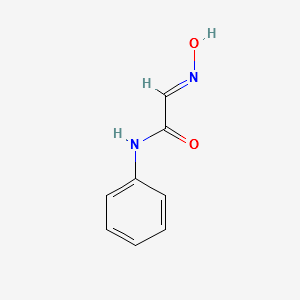 2-(HYDROXYIMINO)-N-PHENYLACETAMIDE structure, CAS 1769-41-1