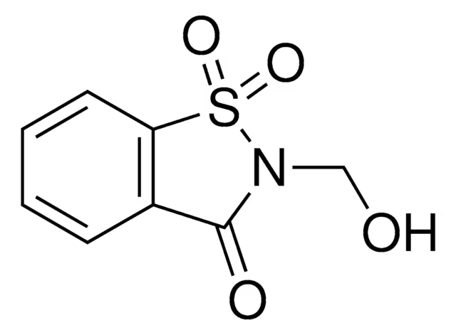 2-(HYDROXYMETHYL)BENZO[D]ISOTHIAZOL-3(2H)-ONE 1,1-DIOXIDE structure, CAS 13947-20-1