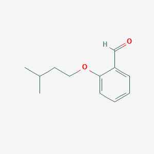 2-(ISOPENTYLOXY)BENZALDEHYDE structure, CAS 81995-28-0