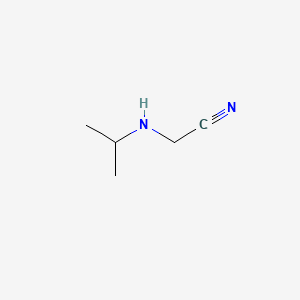 2-(ISOPROPYLAMINO)ACETONITRILE structure, CAS 16728-80-6