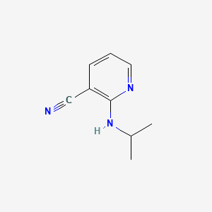 2-(ISOPROPYLAMINO)NICOTINONITRILE structure, CAS 28721-27-9