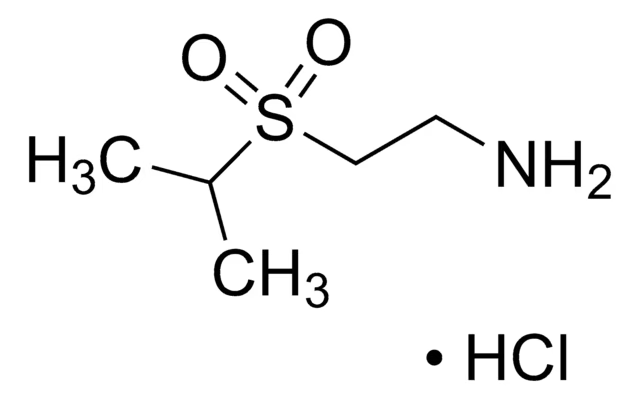 2-(ISOPROPYLSULFONYL)ETHANAMINE structure, CAS 320337-16-4