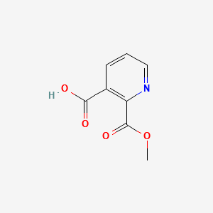 2-(METHOXYCARBONYL)NICOTINIC ACID structure, CAS 24195-07-1