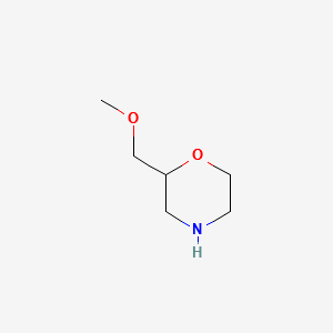 2-(METHOXYMETHYL)MORPHOLINE structure, CAS 156121-15-2