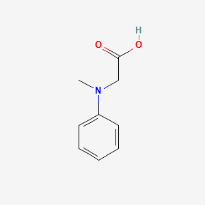2-(METHYL(PHENYL)AMINO)ACETIC ACID structure, CAS 40643-55-8