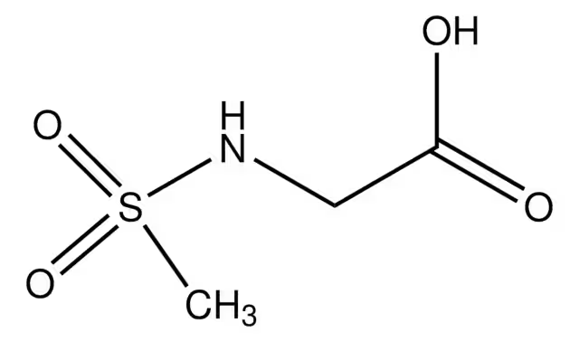 2-(METHYLSULFONAMIDO)ACETIC ACID structure, CAS 35688-18-7
