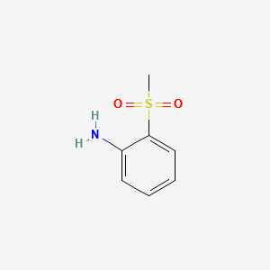2-(METHYLSULPHONYL)ANILINE structure, CAS 2987-49-7