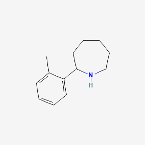 2-(O-TOLYL)AZEPANE structure, CAS 133745-39-8