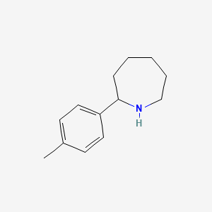 2-(P-TOLYL)AZEPANE structure, CAS 168890-45-7