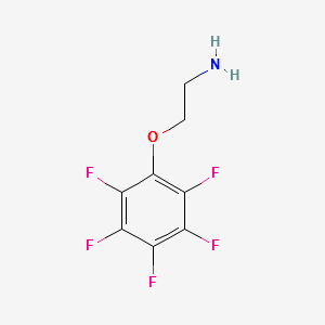 2-(PERFLUOROPHENOXY)ETHANAMINE structure, CAS 110225-28-0