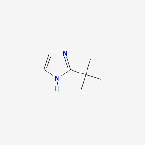 2-(TERT-BUTYL)-1H-IMIDAZOLE structure, CAS 36947-69-0