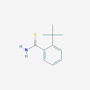 2-(TERT-BUTYL)BENZOTHIOAMIDE structure, CAS 1314934-69-4