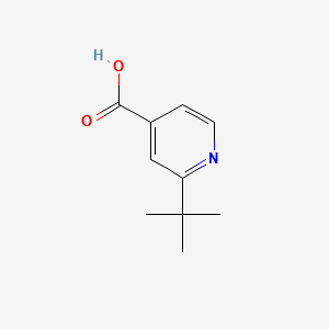 2-(TERT-BUTYL)ISONICOTINIC ACID structure, CAS 91940-84-0