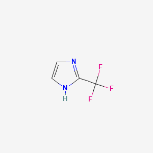 2-(TRIFLUOROMETHYL)-1H-IMIDAZOLE structure, CAS 66675-22-7