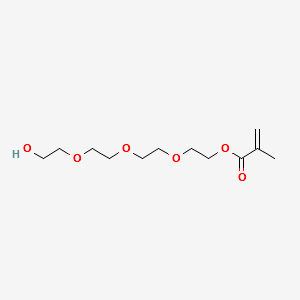 2-[2-[2-(2-HYDROXYETHOXY)ETHOXY]ETHOXY]ETHYL METHACRYLATE structure, CAS 21217-75-4