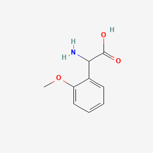 2-AMINO-2-(2-METHOXYPHENYL)ACETIC ACID structure, CAS 271583-17-6