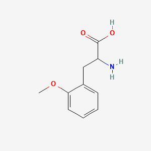 2-AMINO-3-(2-METHOXYPHENYL)PROPANOIC ACID structure, CAS 22976-68-7
