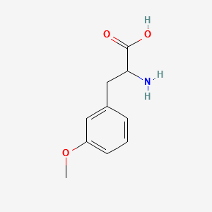 2-AMINO-3-(3-METHOXYPHENYL)PROPANOIC ACID structure, CAS 7635-28-1