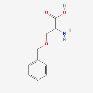 2-AMINO-3-(BENZYLOXY)PROPANOIC ACID structure, CAS 5445-44-3