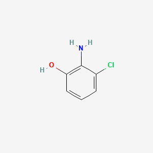 2-AMINO-3-CHLOROPHENOL structure, CAS 56962-00-6