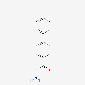 2-AMINO-4'-TOLYLACETOPHENONE structure, CAS 408527-51-5