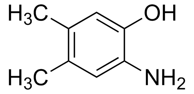 2-AMINO-4,5-DIMETHYLPHENOL structure, CAS 6623-41-2