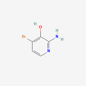 2-AMINO-4-BROMOPYRIDIN-3-OL structure, CAS 114335-54-5