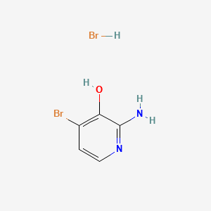 2-AMINO-4-BROMOPYRIDIN-3-OL HYDROBROMIDE structure, CAS 114414-17-4