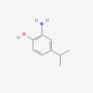 2-AMINO-4-ISOPROPYLPHENOL structure, CAS 3280-68-0